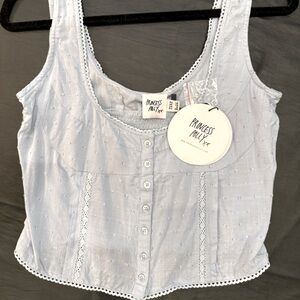 Princess Polly Cheyla Blue Women's Top